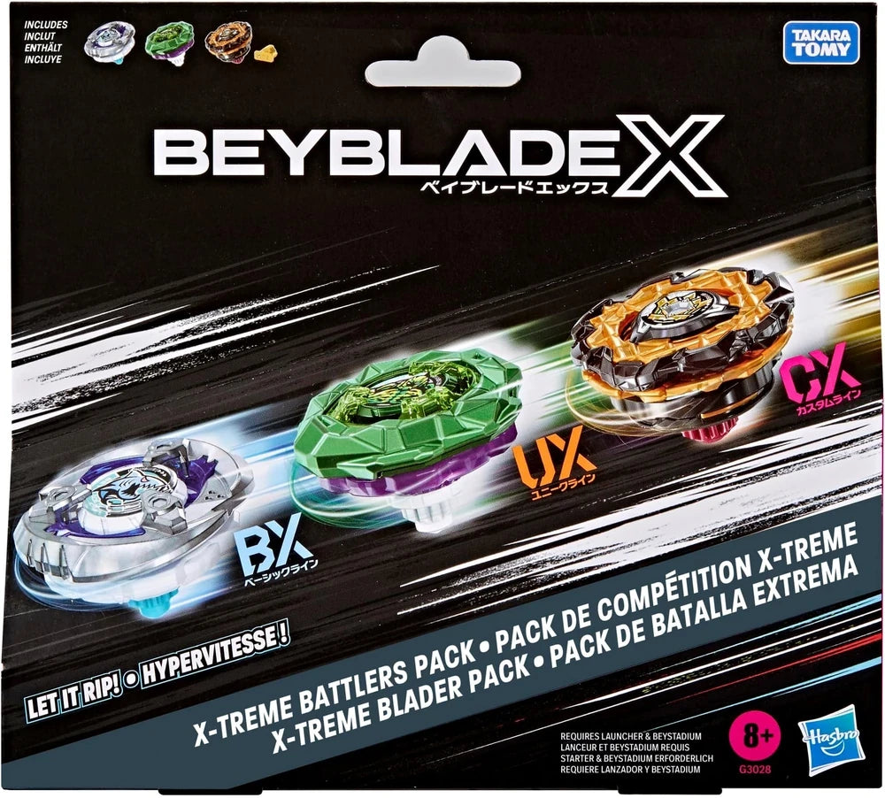 Hasbro Beyblade X X-Treme Battlers Pack