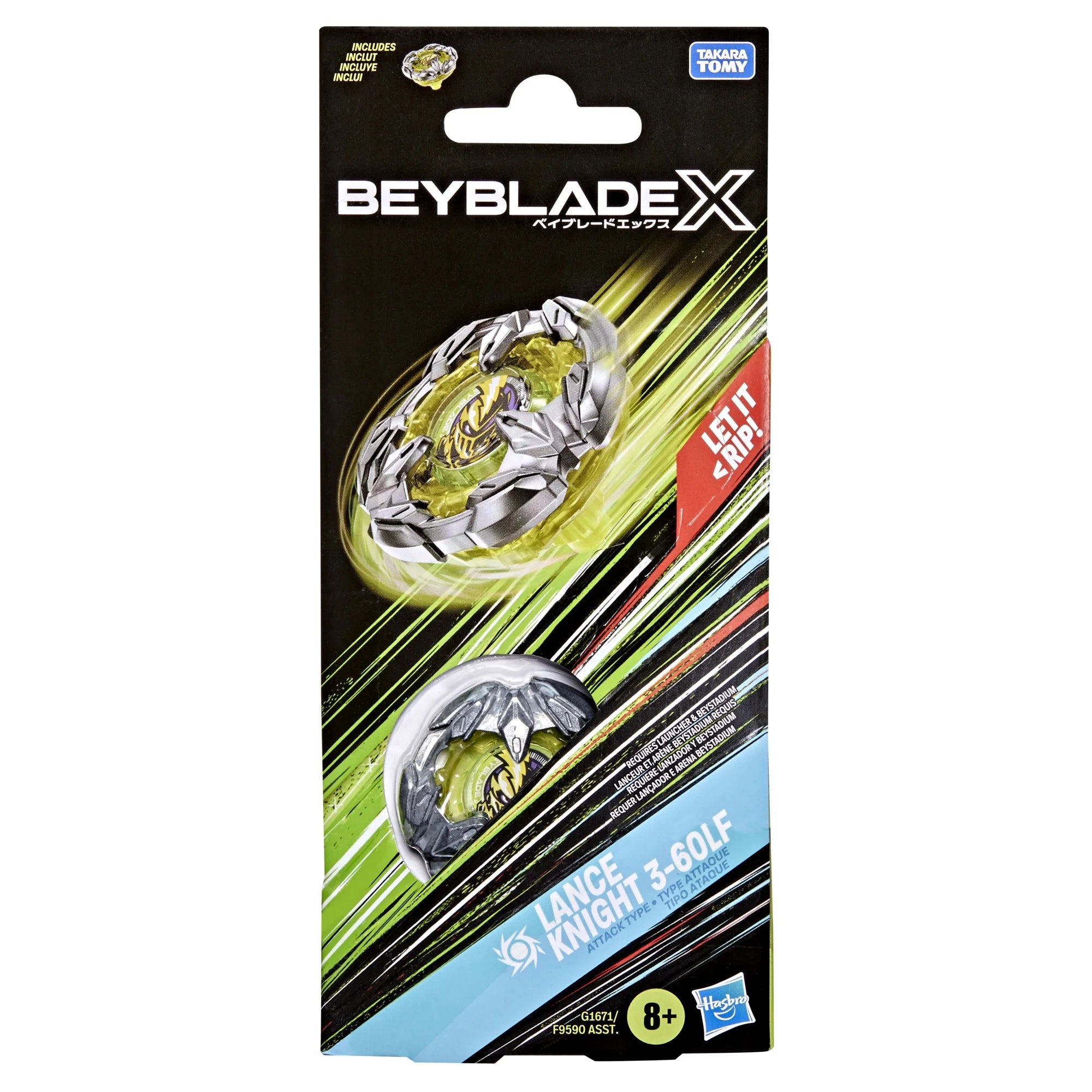 Hasbro Beyblade X Lance Knight 3-60LF