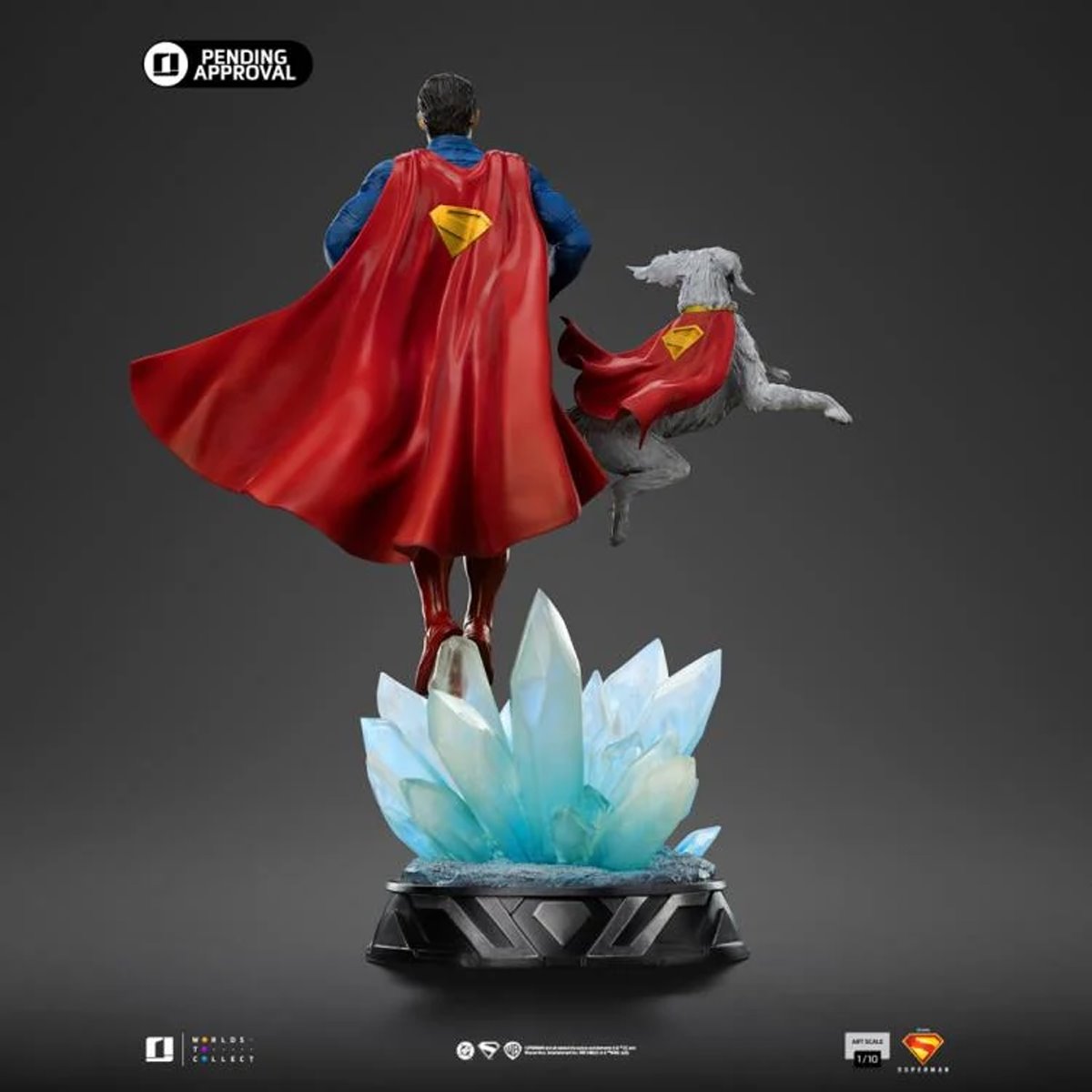 Superman (2025) Superman and Krypto 1:10 Art Scale Limited Edition Statue