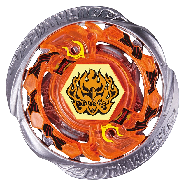 Takara Tomy B-158 Burn Phoenix Yell Wedge | Beyblade Burst Stamina Top