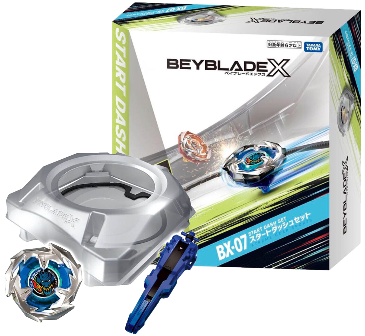 Takara Tomy Beyblade X Start Dash Set w Stadium BX07