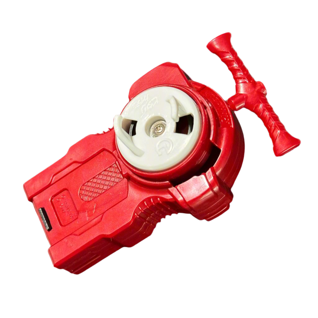 Beyblade Metal Fusion/Masters/Fury Red String BeyLauncher LR (Left-Right Spin Launcher)