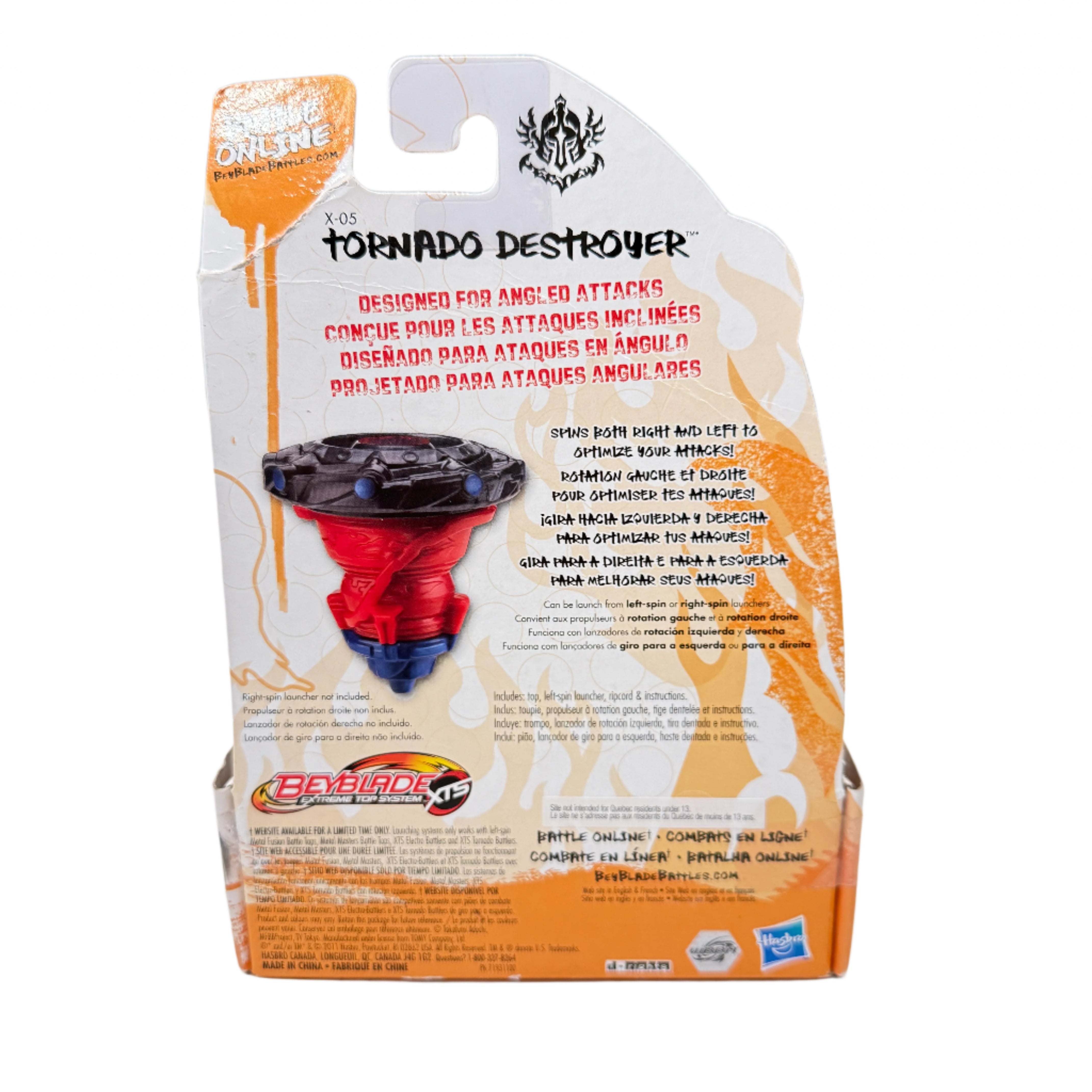Beyblade XTS Tornado Destroyer (X-05) Hasbro
