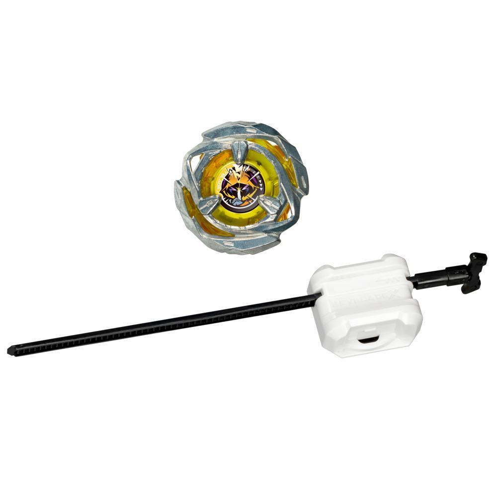 Beyblade X Arrow Wizard 4-80B Starter Pack Set with Stamina Type Top & Launcher