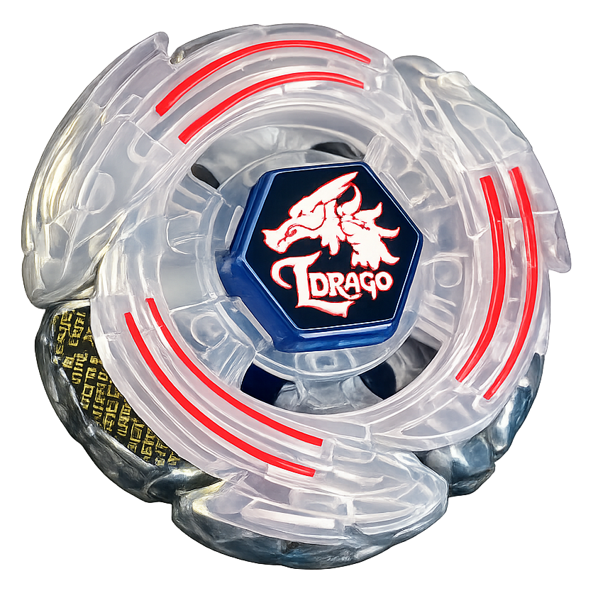 Lightning L-Drago 100HF Metal Beyblade BB-43