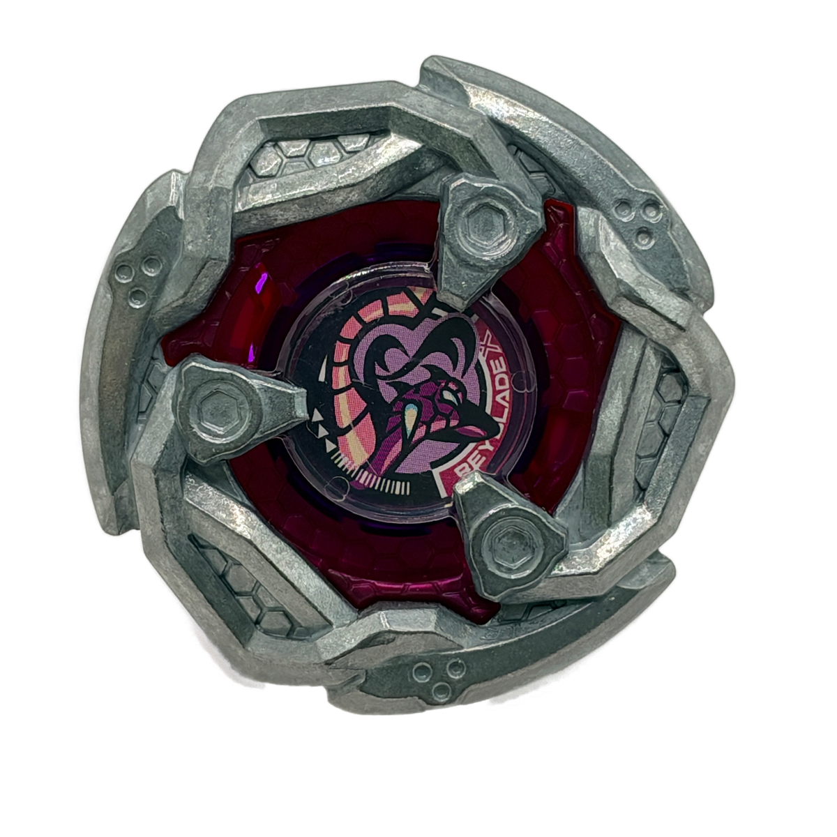 Pre-owned Takara Tomy Beyblade X BX-35 06 Viper Tail top view