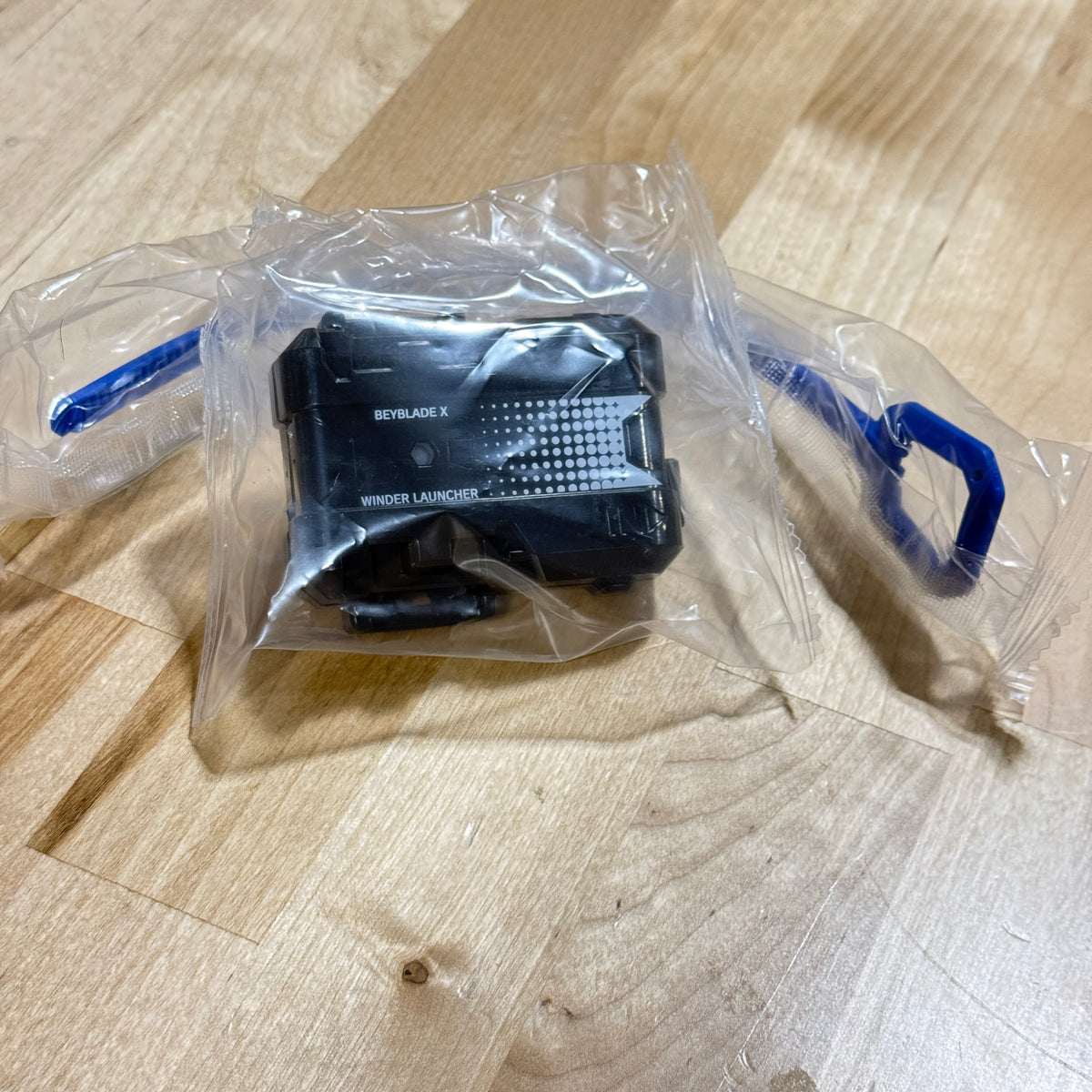 Takara Tomy Beyblade X Winder Launcher (Black x Blue) from BX-49