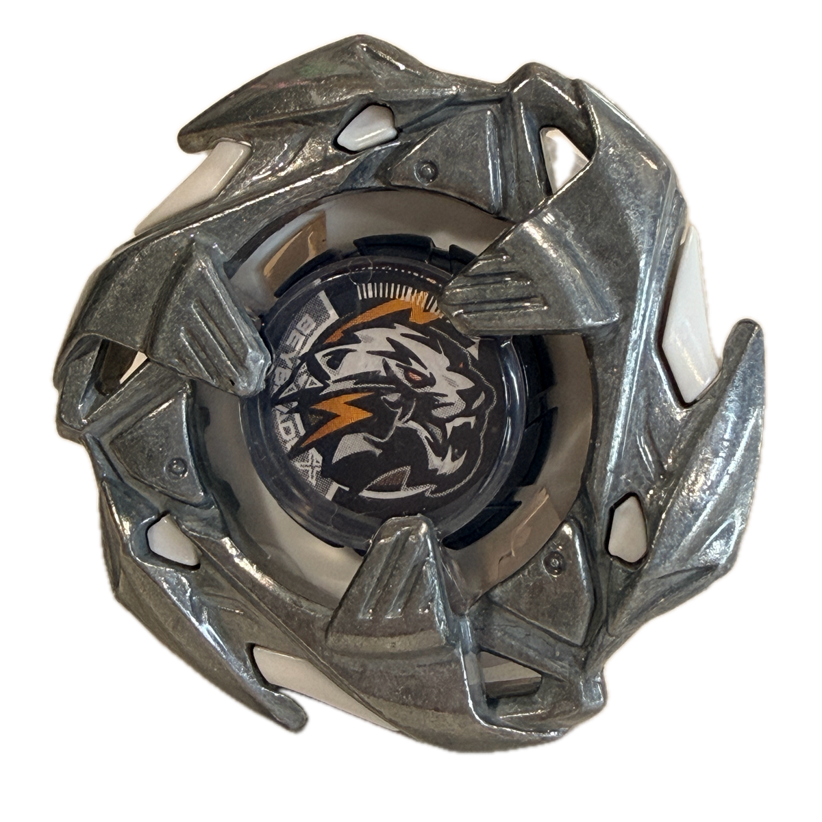 Pre-owned Takara Tomy Beyblade X BX-33 Weiss Tiger main view
