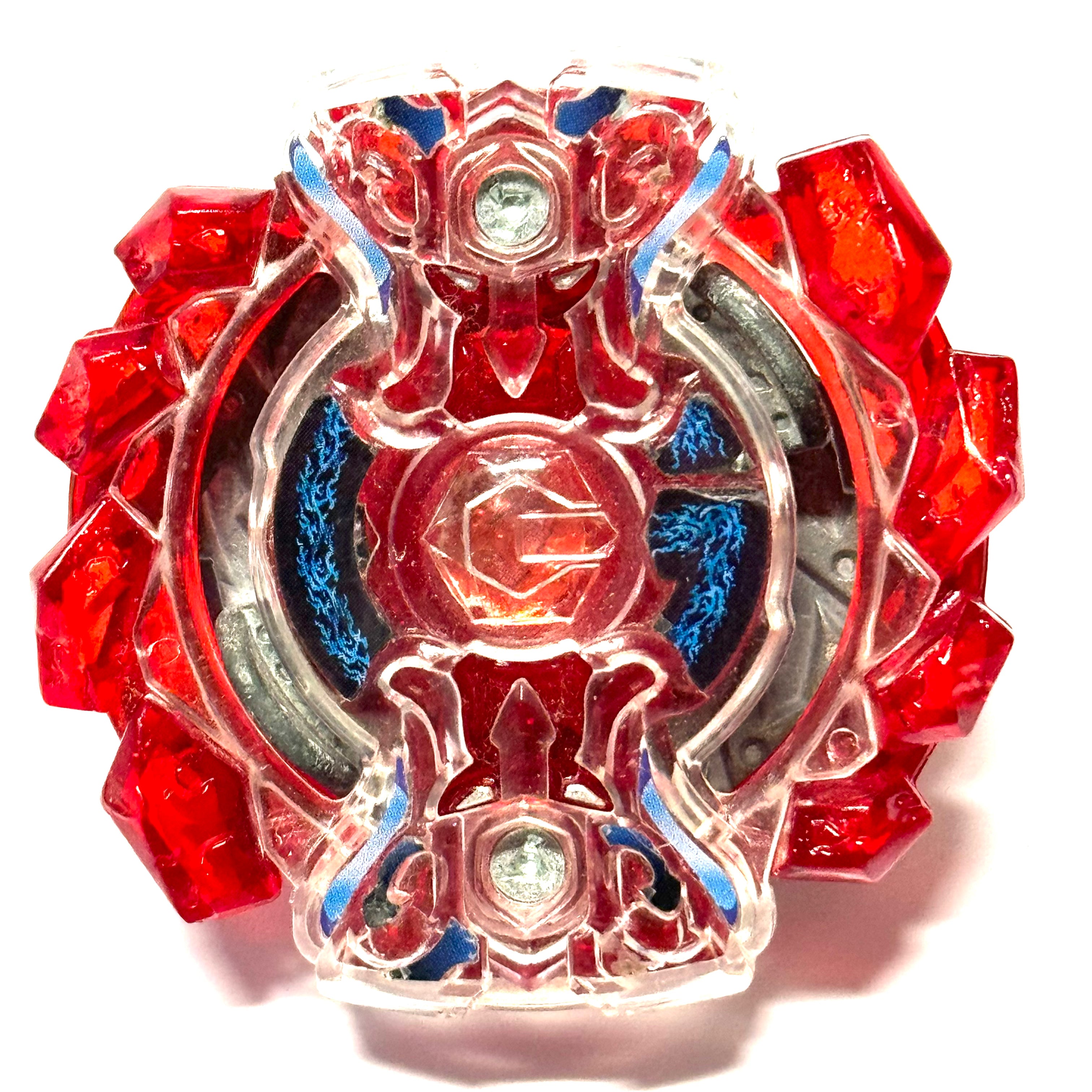 Takara Tomy B-101 08 Gigant Gaia Burst Beyblade Booster Vol. 9 (Pre-Owned Custom #1)