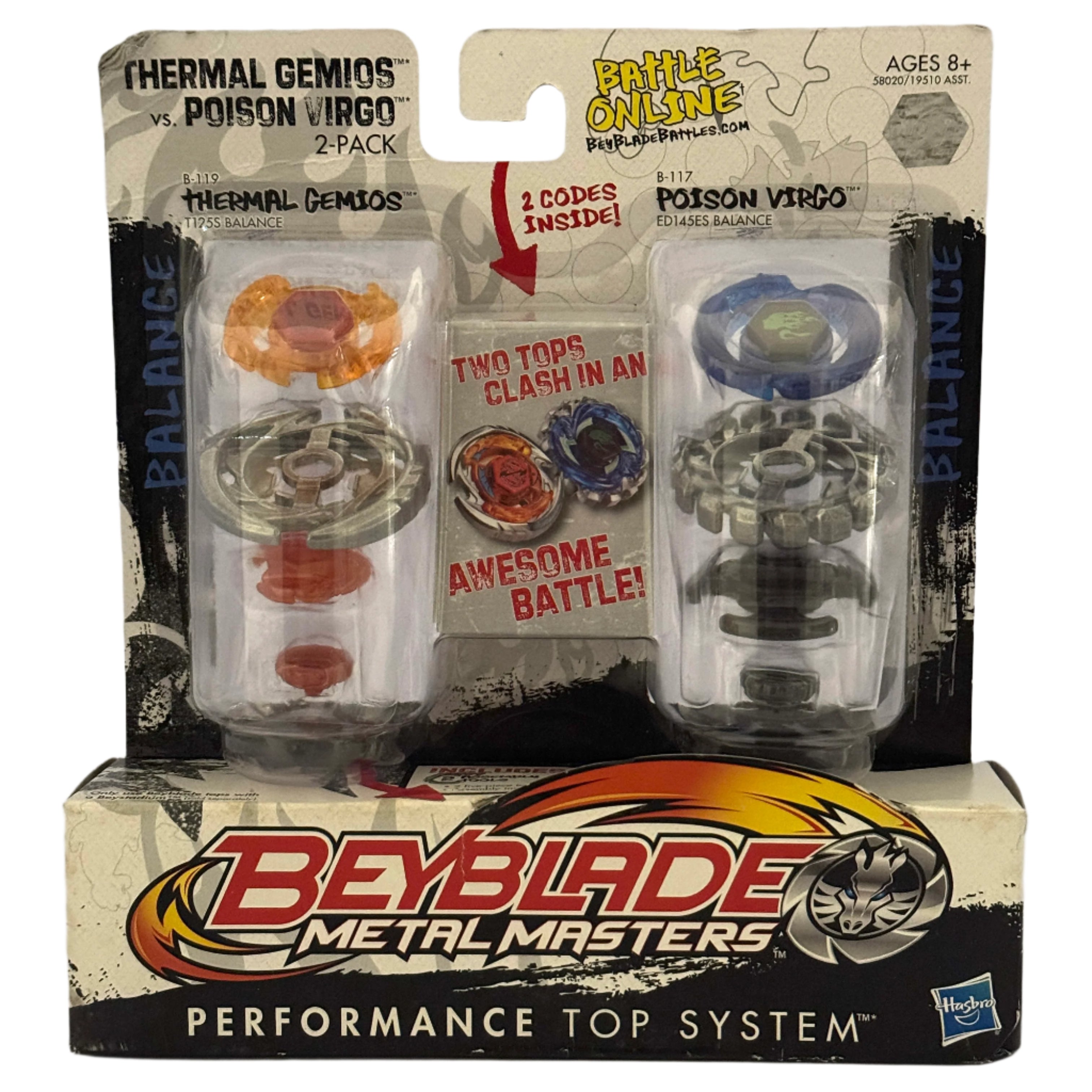 Hasbro Metal Masters: Thermal Gemios vs Poison Virgo 2-Pack B-119 Ther