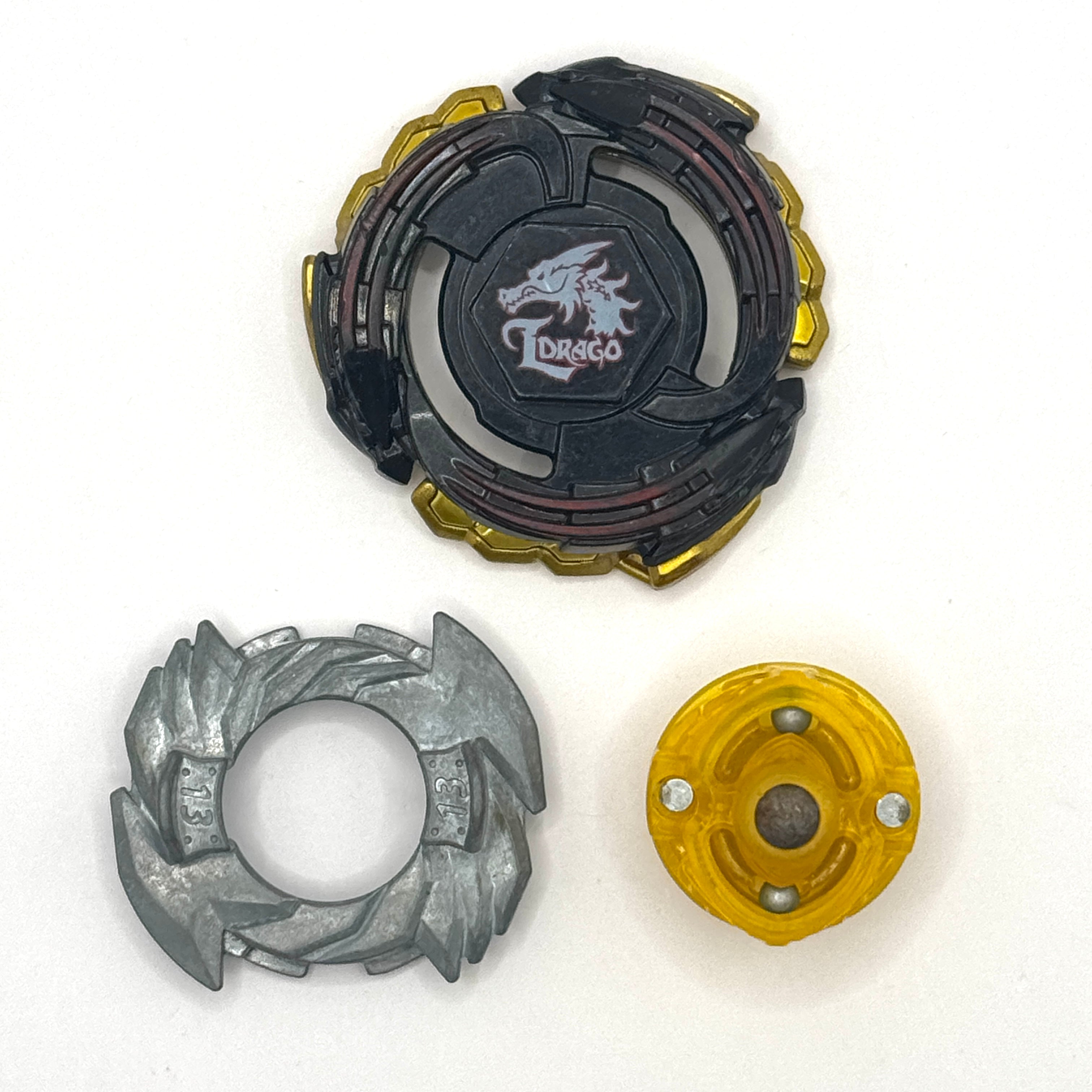 Takara Tomy B-151 02 Lightning L-Drago Burst Beyblade (Pre-Owned Custom #1)