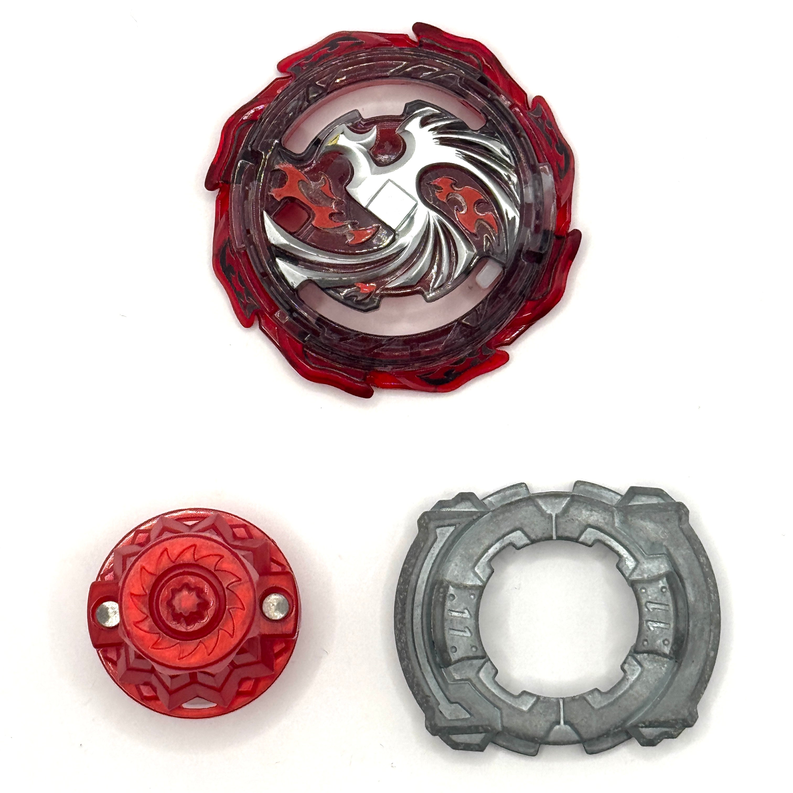 TAKARA TOMY Dread Dead Phoenix Burst Beyblade B-131 (Pre-Owned Custom #1)