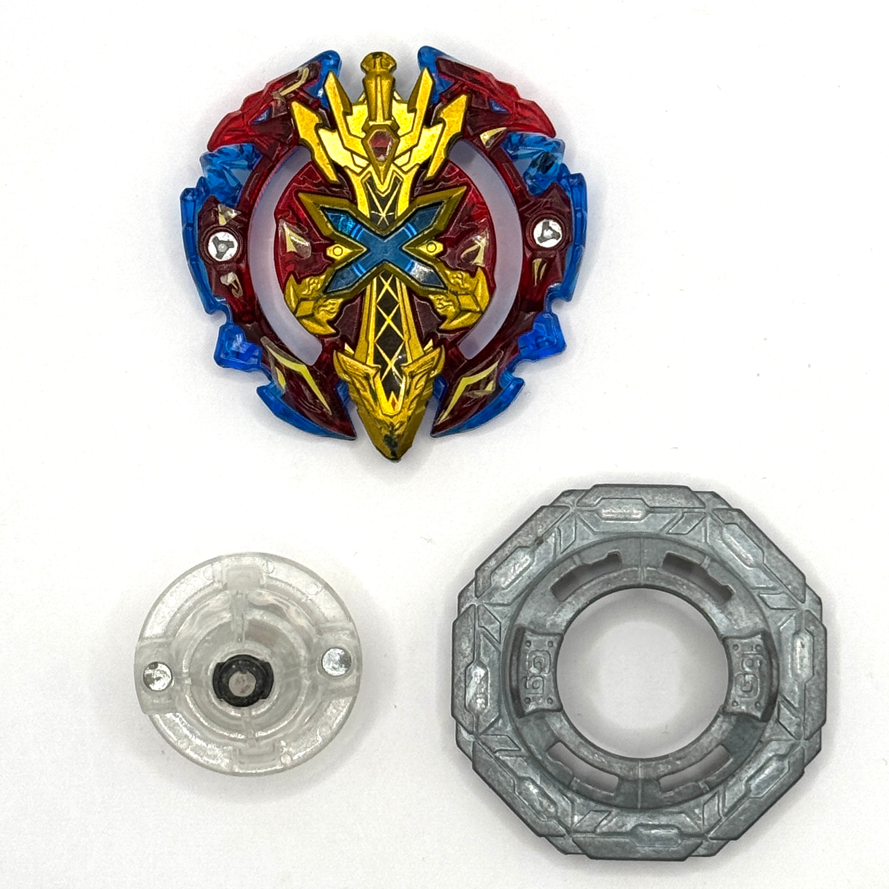 Takara Tomy Xeno Xcalibur Burst Beyblade B-48 (Pre-Owned Custom #2)