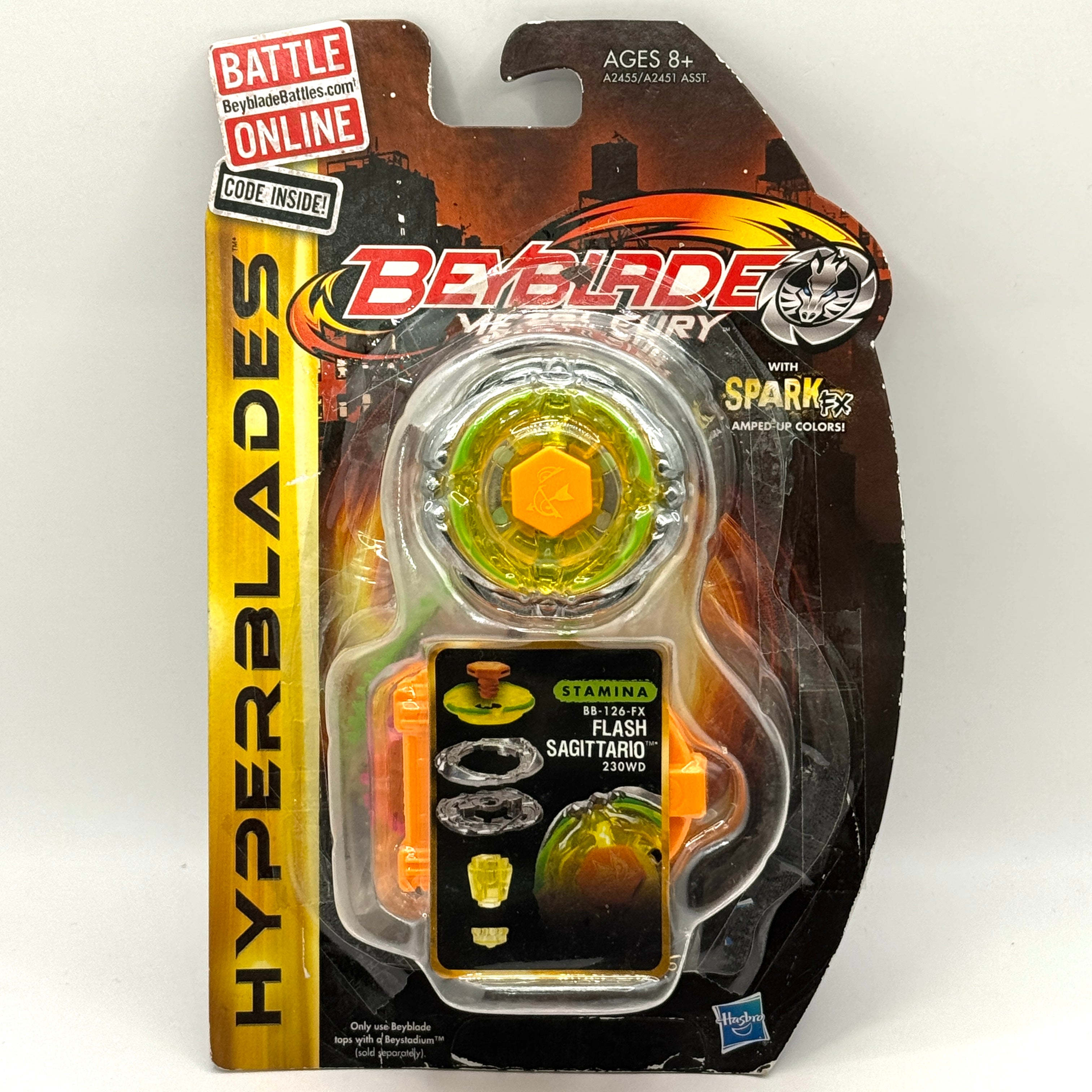 BB-126 Hasbro Metal Fury Flash Sagittario Stamina 230WD