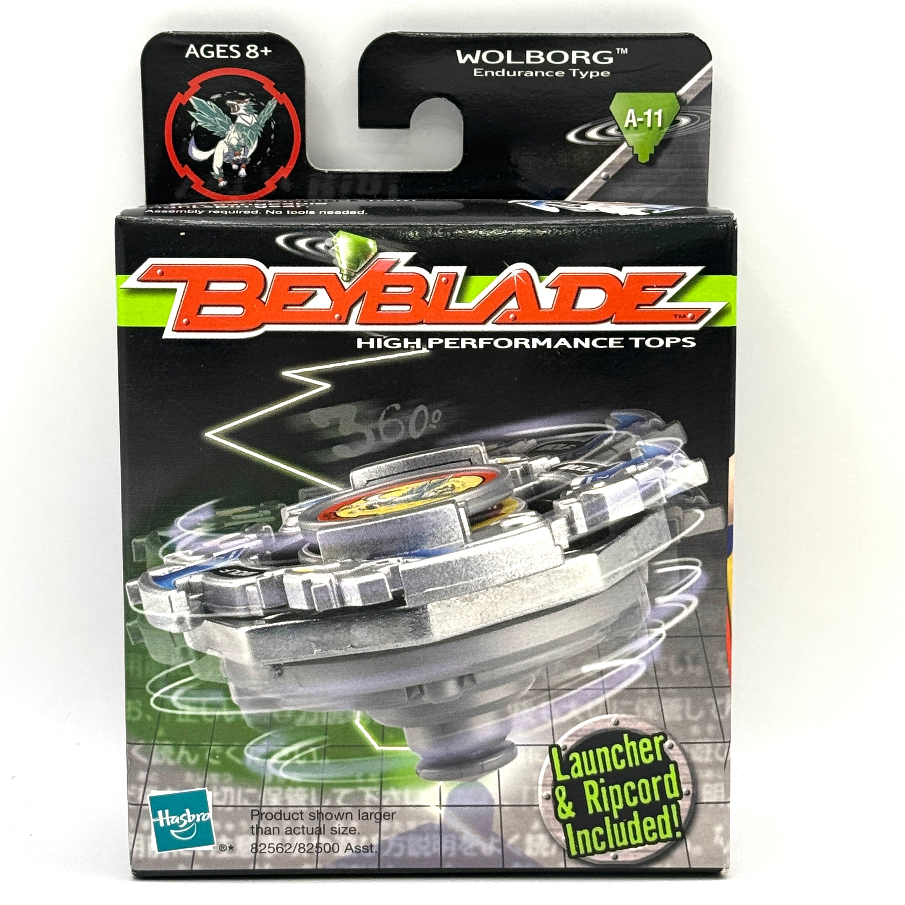 ベイブレード　ウルボーグ A-11 Hasbro Original A-11 Wolborg Endurance | Tala's Beyblade | Stamina Top