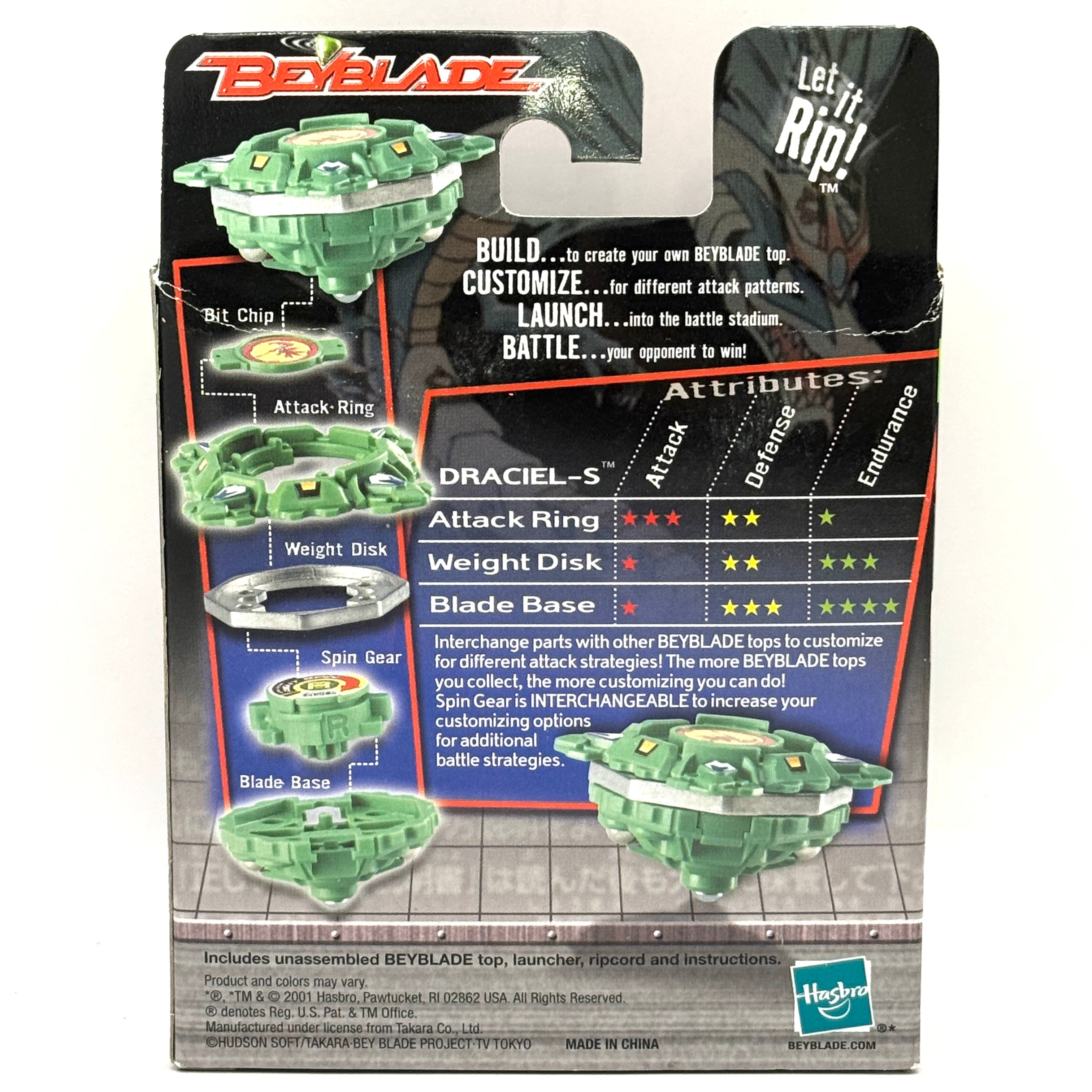 Hasbro Original Series A-14 Draciel-S Defense