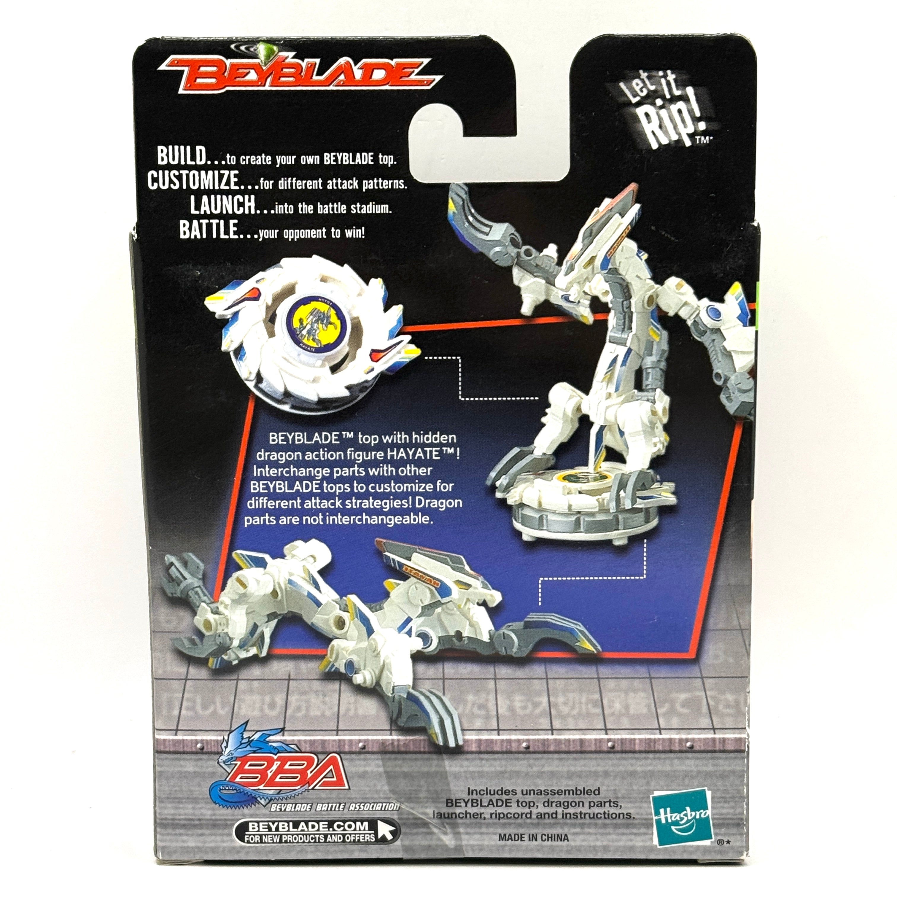 Hasbro Original Series Hidden Spirits Beyblade With Hidden Dragon Action Figure HAYATE