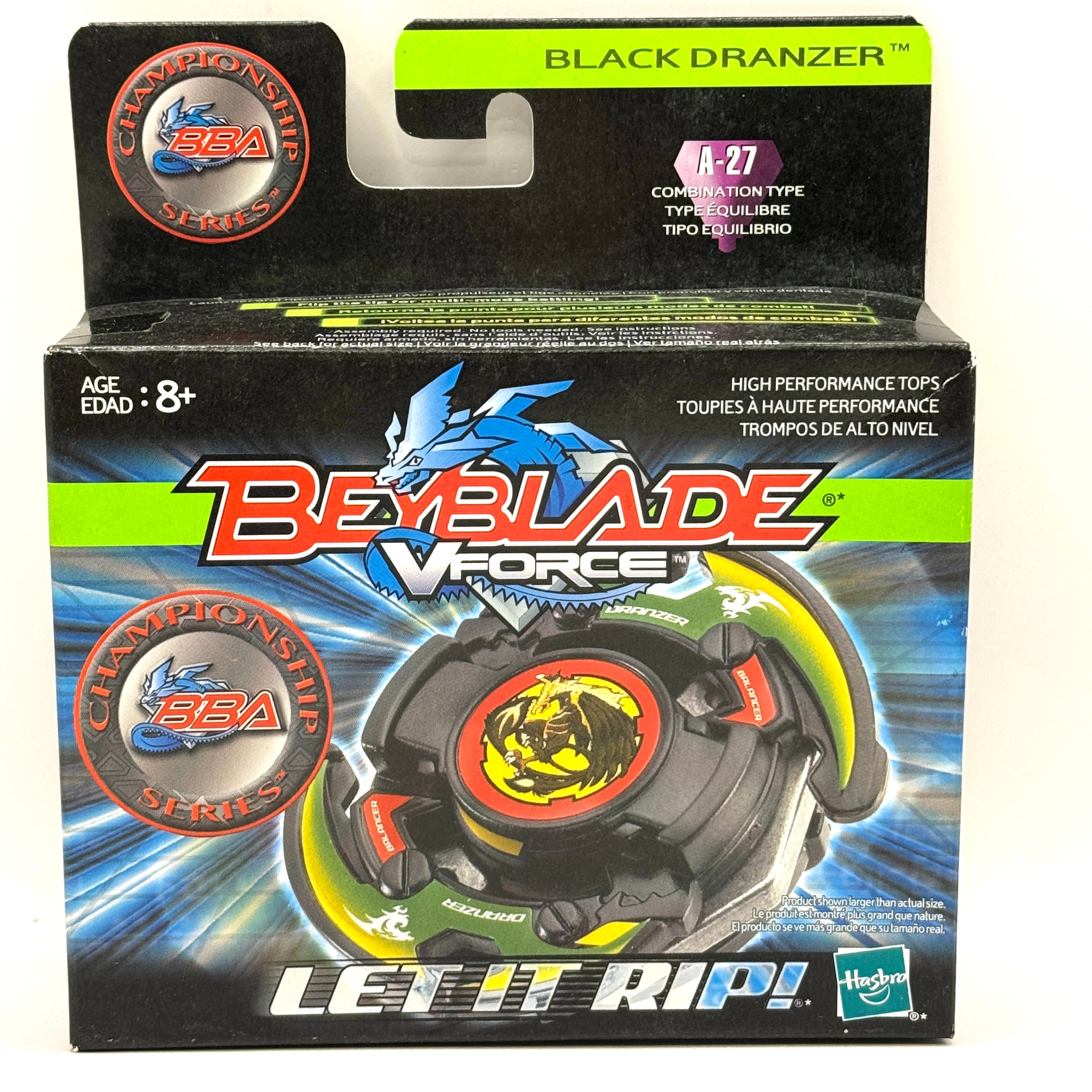 Hasbro Original Black Dranzer A-27
