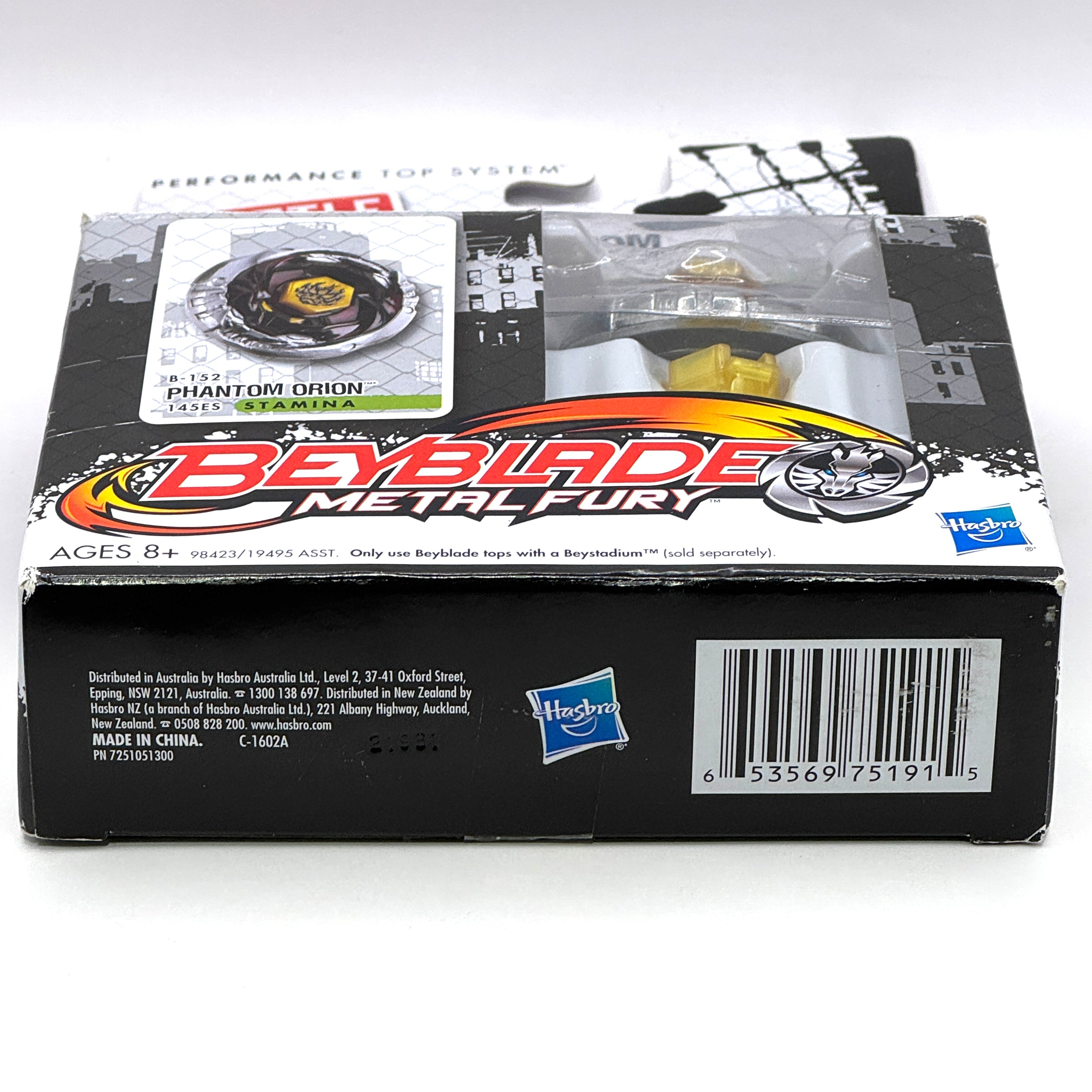 Hasbro Metal Fury B-152 Phantom Orion 145ES Stamina (Customer Return But New)