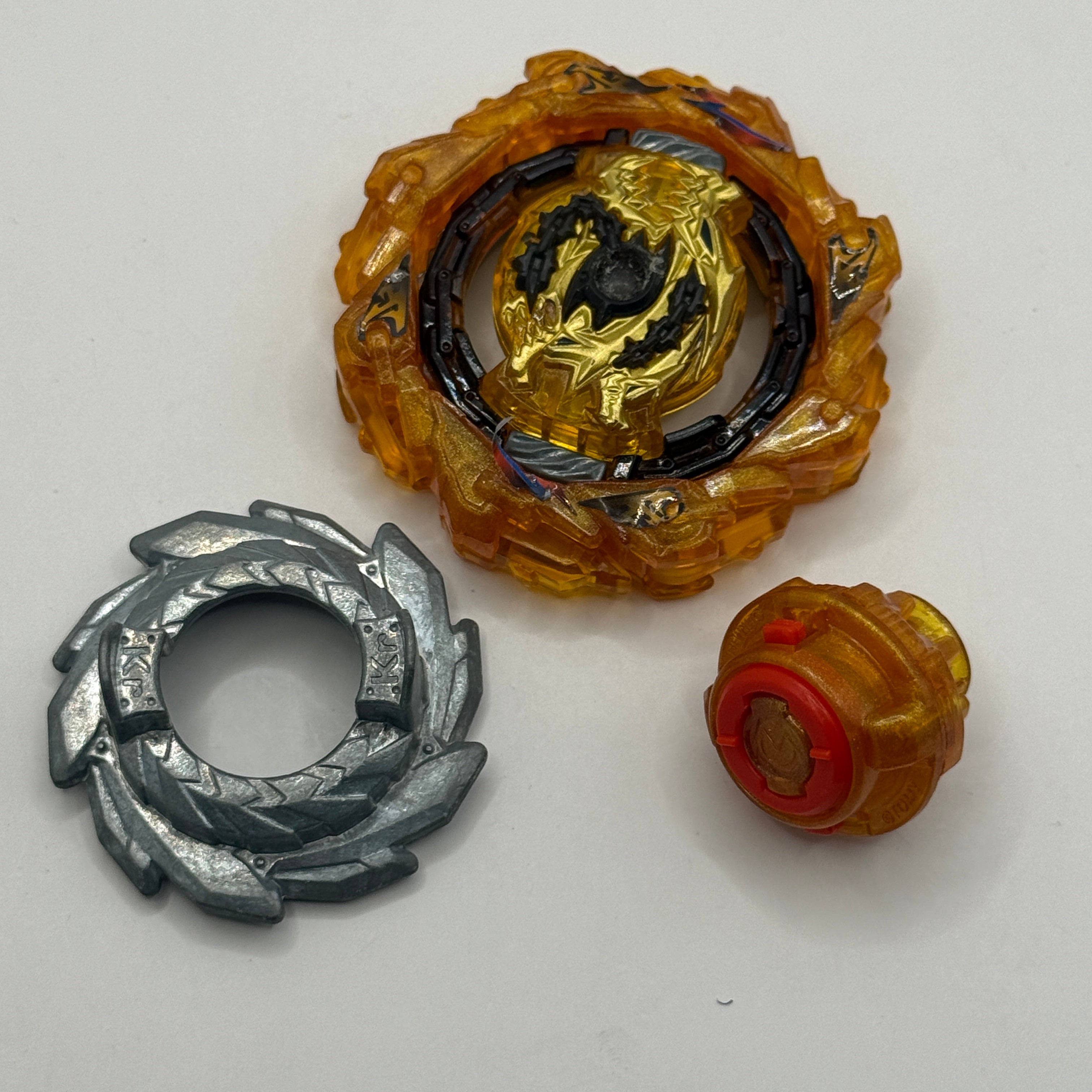 Chain Kerbeus Gold Ver. from B-204 Used Beyblade | Takara Tomy