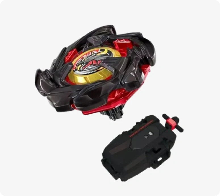 Takara Tomy Beyblade X Cobalt Dragoon 2-60C Metal Coat Black B4 CoroCoro Version BX-00 (NO DISPLAY BOX OR BEYCODE)