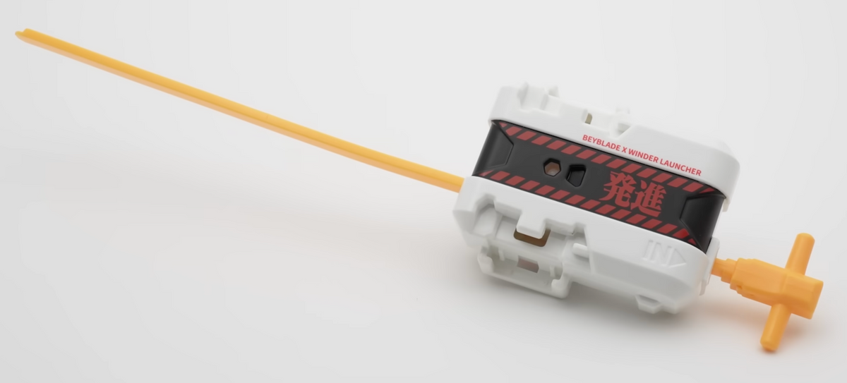 Beyblade X Winder Launcher Launch Ver. + Long Winder from Evangelion Deck Set CX-00