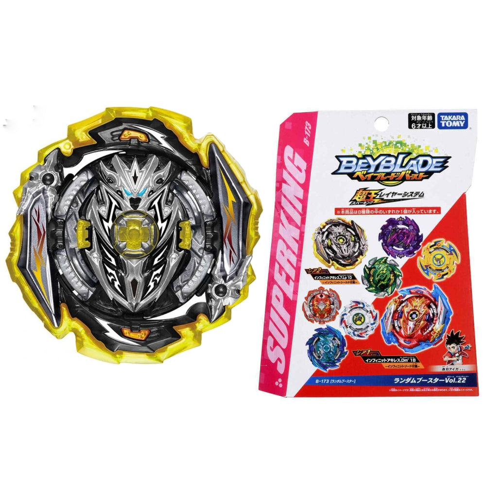 Infinite Achilles B-173 02 7 Loop 1D Burst Surge Beyblade