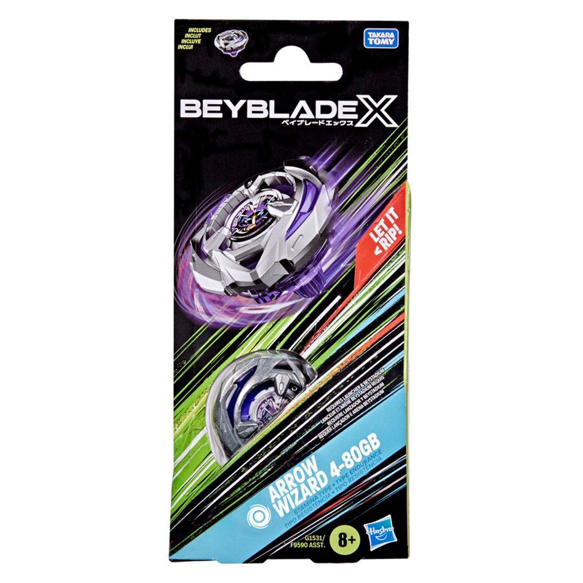 Beyblade X Arrow Wizard 4-80GB Hasbro