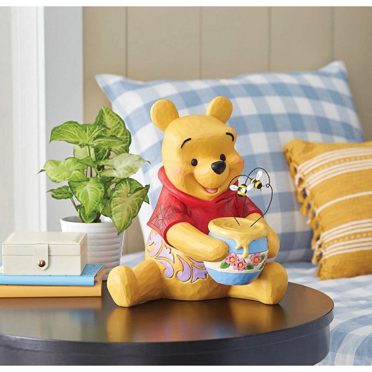 Disney Traditions Pooh with Honey Pot by Jim Shore Statue