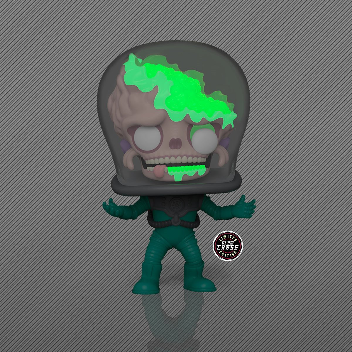 Funko Pop! Mars Attacks Martian Soldier Vinyl Figure #1877 - Specialty Series (Chase)