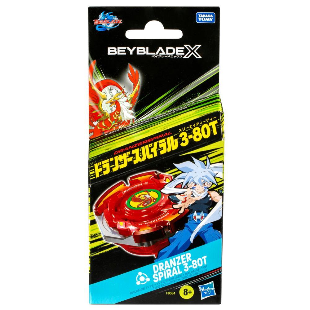 Hasbro Beyblade X Dranzer Spiral 3-80T Anniversary with Balance Type Top & Launcher