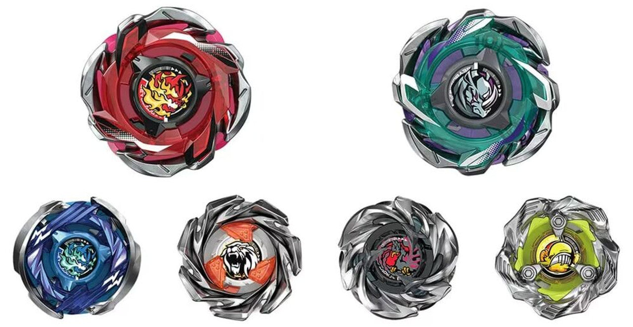 Takara Tomy Beyblade X Random Booster Vol. 6 CX-05 FULL SET (6pcs)