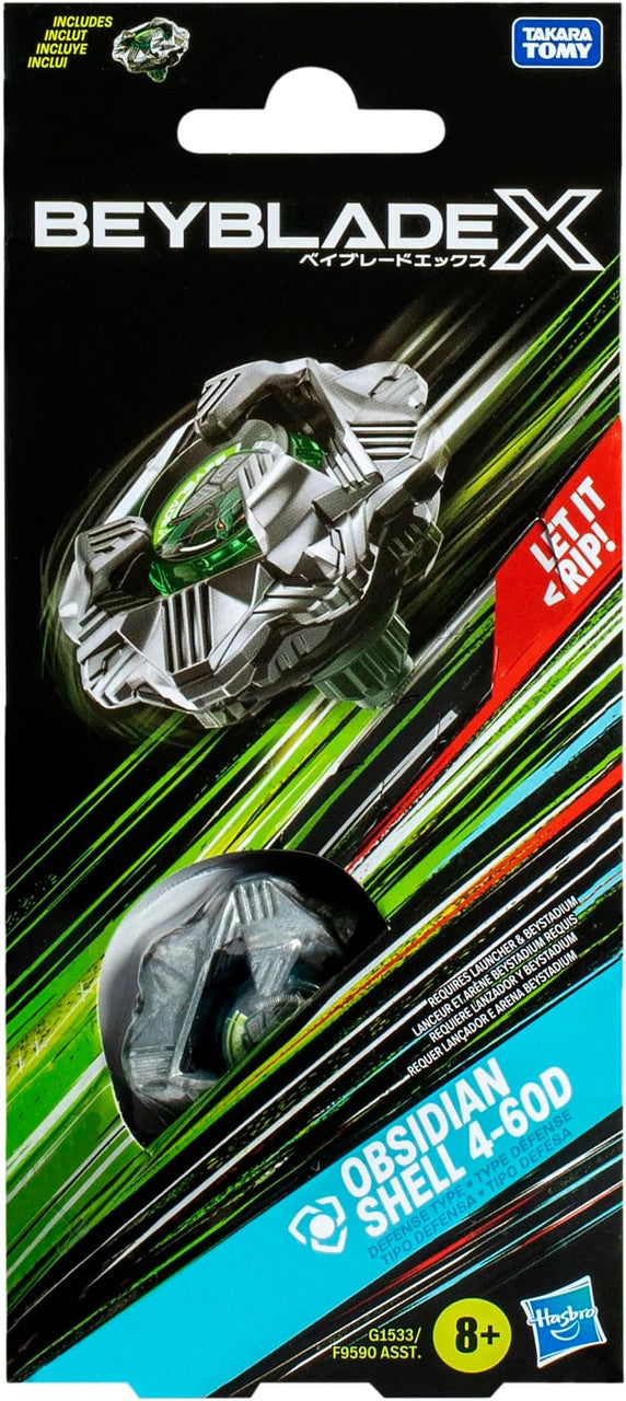 Beyblade X Obsidian Shell 4-60D Hasbro