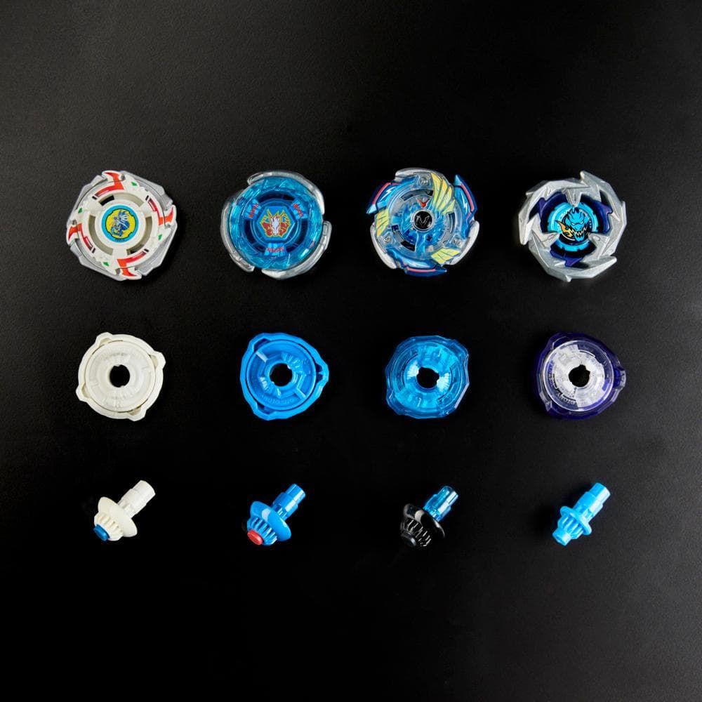 Hasbro Beyblade X Beyblade 25th Anniversary Set 4 Tops & 4 Launchers