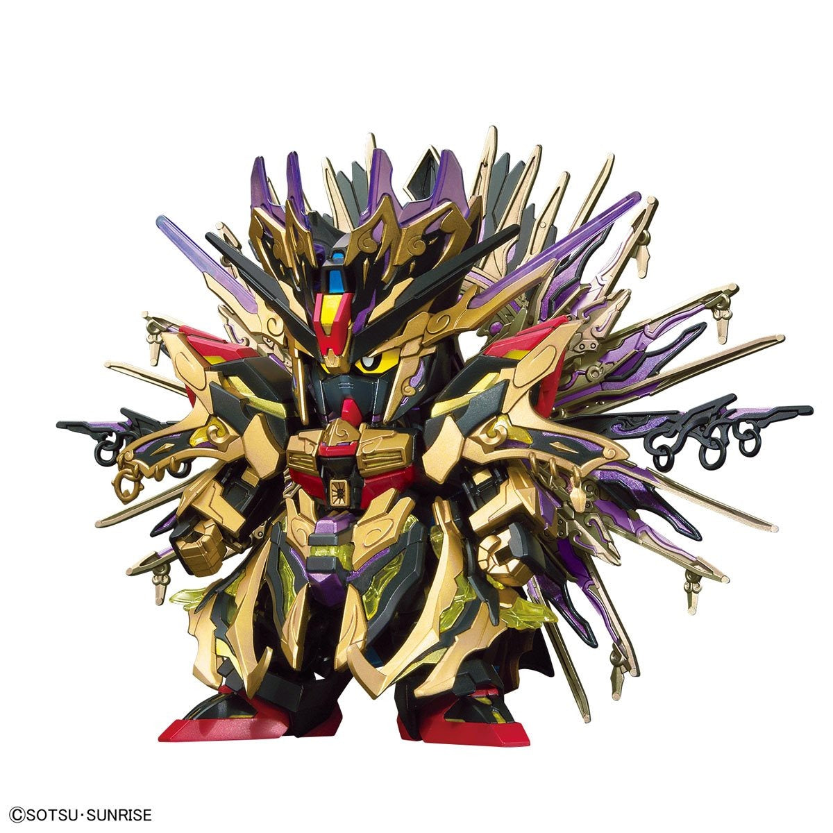 Bandai SD Gundam World Heroes #14 Qiongqi Strike Freedom Gundam Model Kit | SDW Heroes Snap-Fit Kit