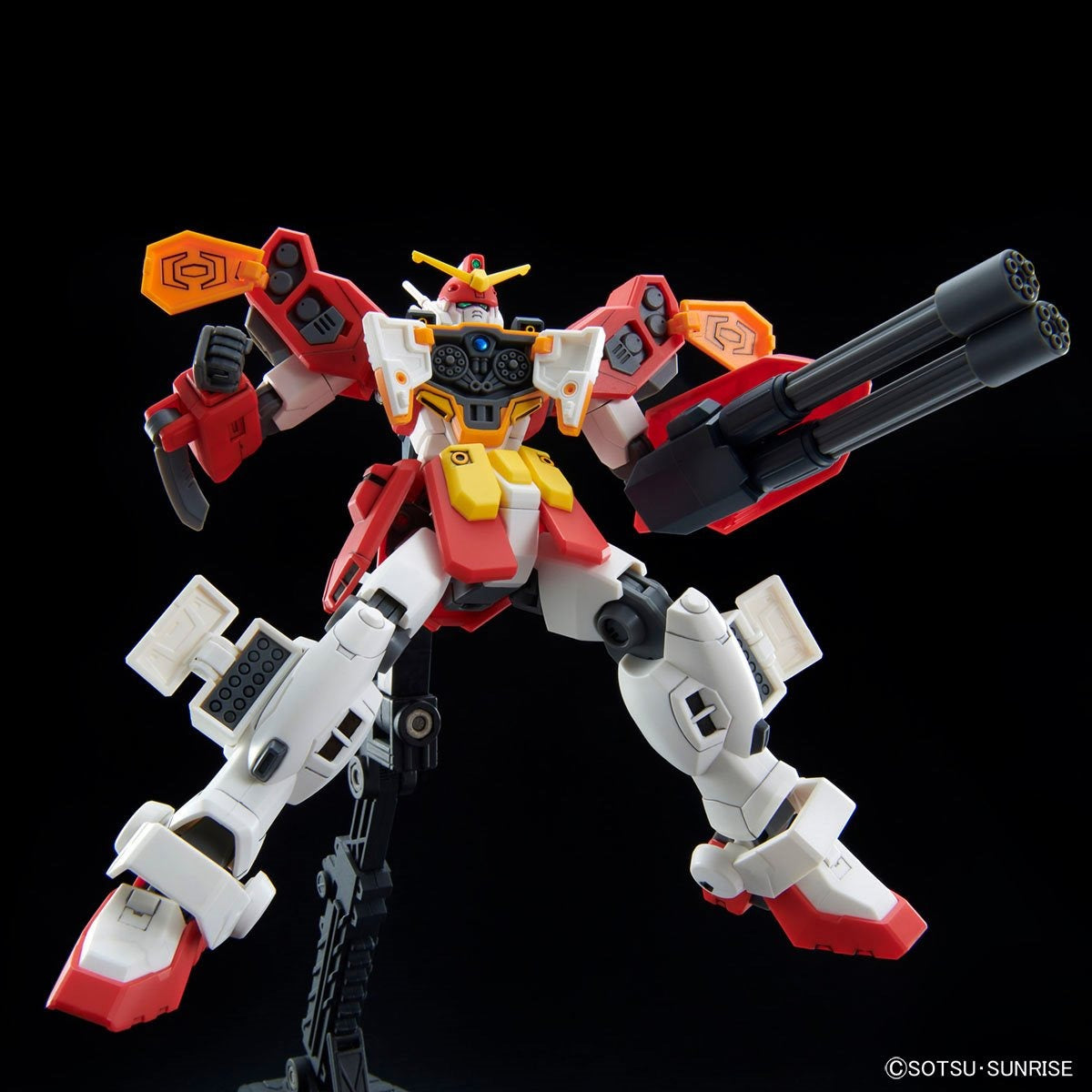 Bandai HGAC 1/144 Mobile Suit Gundam Wing Heavyarms Custom High Grade Model Kit | Endless Waltz | XXXG-01H2