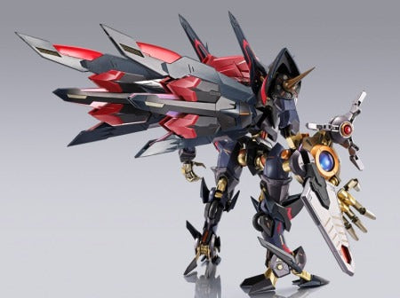 Code Geass Marishiten Pure Elements Guren Metal Build Dragon Scale Action Figure