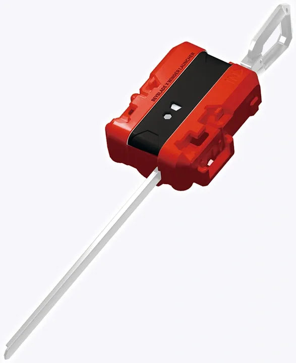 Beyblade X Winder Ripcord Launcher (Red×White) - Takara Tomy