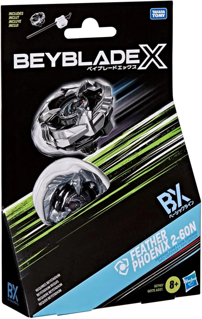 2 ベイブレードX Feather Phoenix 2-60N Beyblade X | Hasbro Attack Type Top