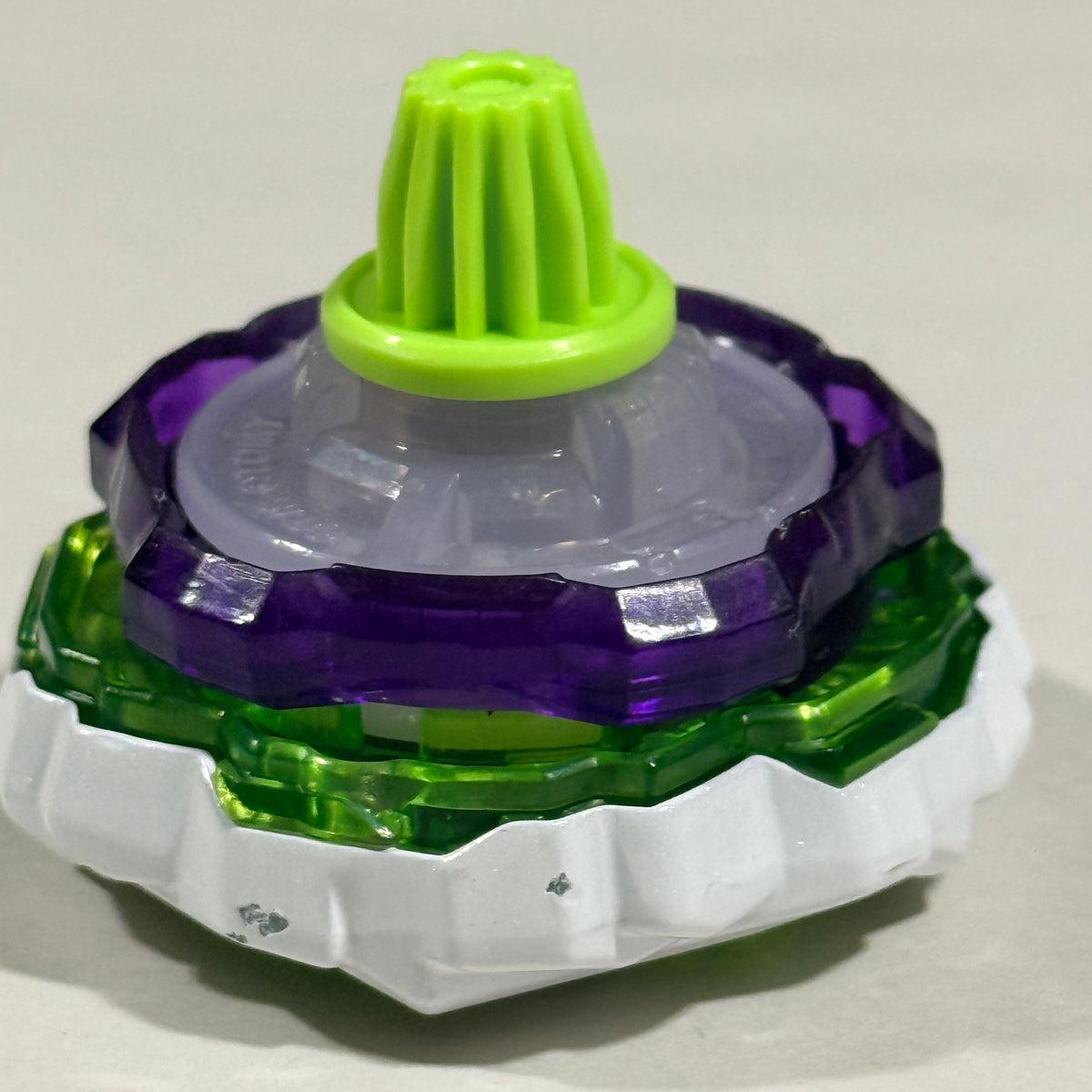 Pre-owned Takara Tomy Beyblade X Samurai Steel Metal Coat White view 4