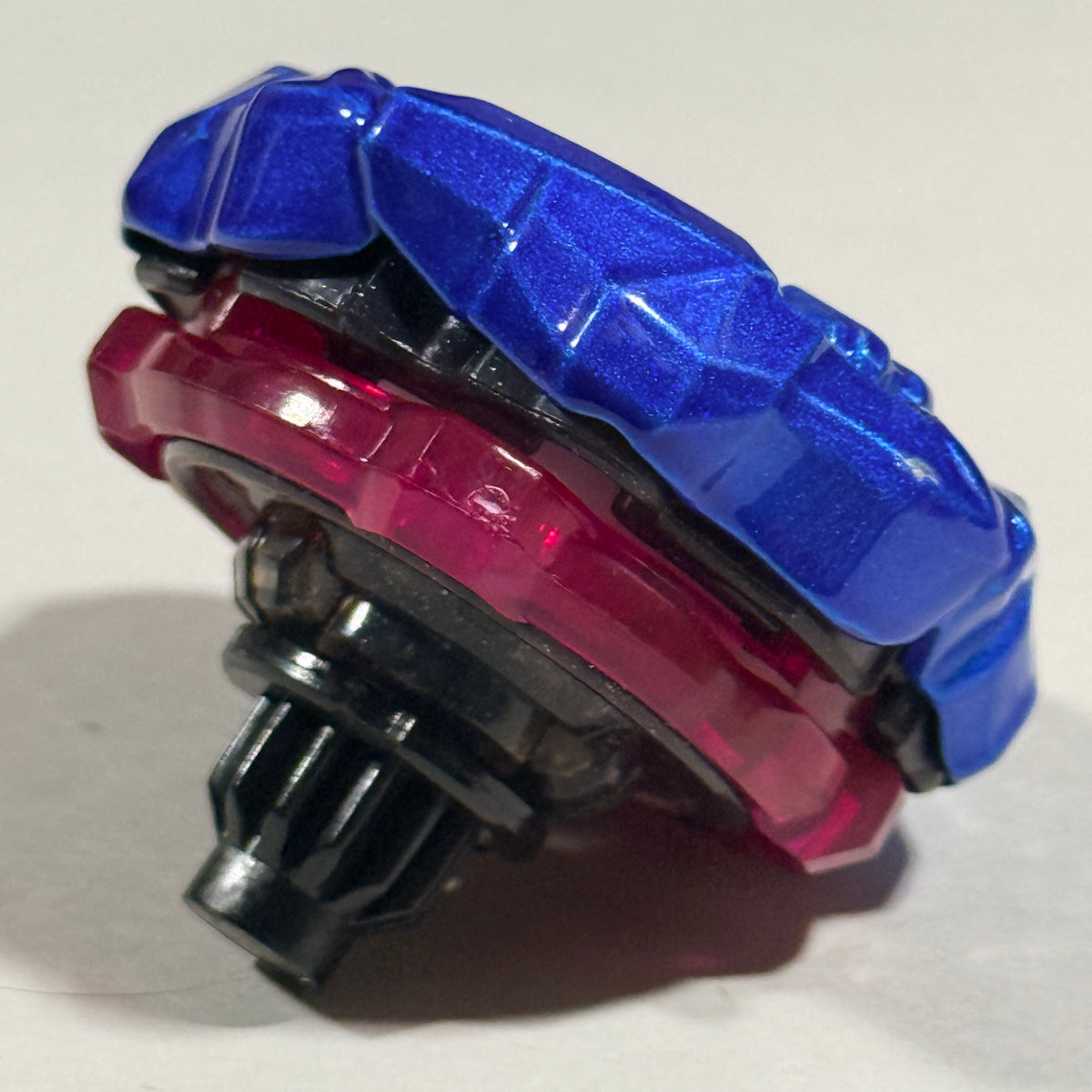 Pre-owned Takara Tomy Beyblade X Shinobi Knife Metal Coat Blue view 2