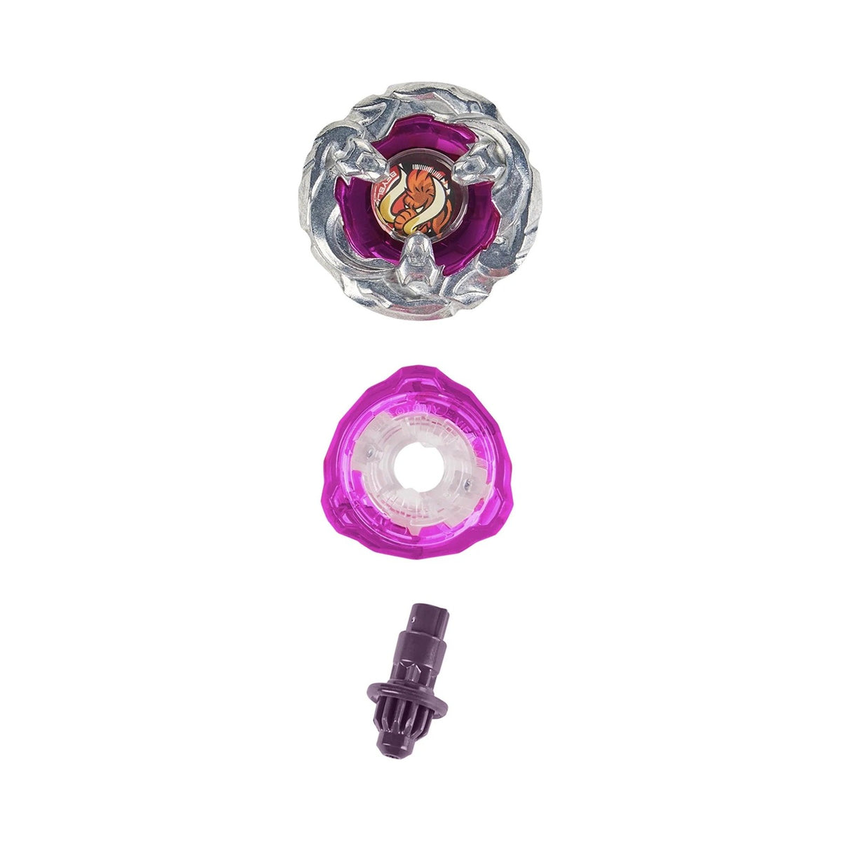 Hasbro Beyblade X Tusk Mammoth 3-60T blade, 3-60 ratchet and Taper bit