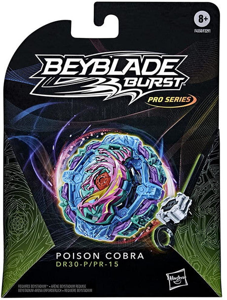 Hasbro Poison Cobra / Hydra Burst Surge Pro Series Beyblade