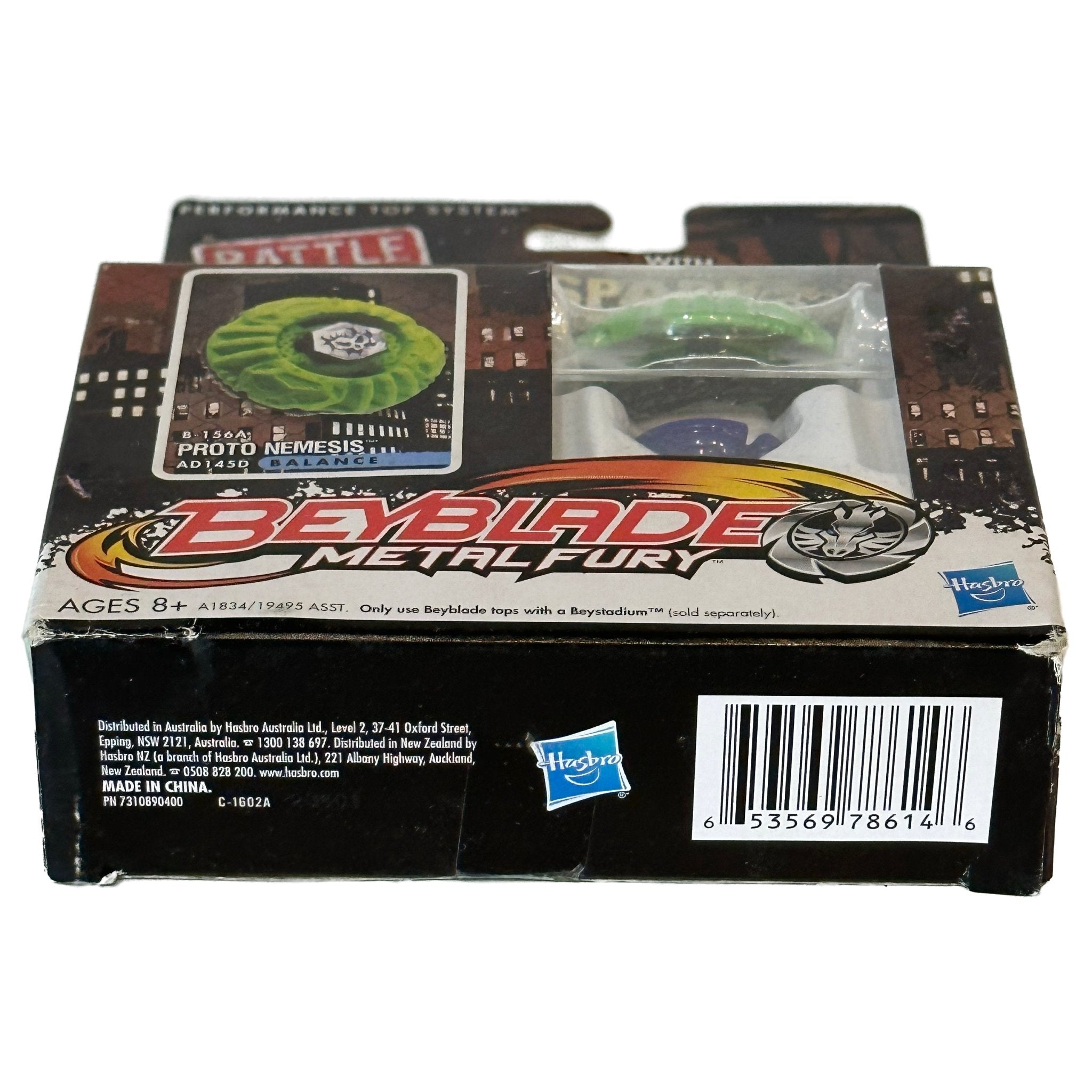 Hasbro Proto Nemesis Spark FX B-156 AD145D Beyblade Metal Fury - BeyWarehouse