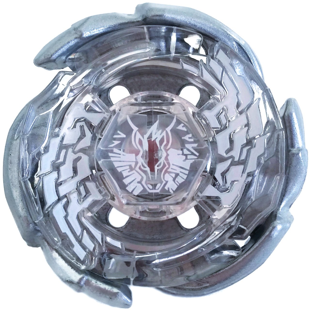 Takara Tomy Galaxy Pegasis / Pegasus Silver 2nd Prize WBBA Beyblade US, image size:1280x1278