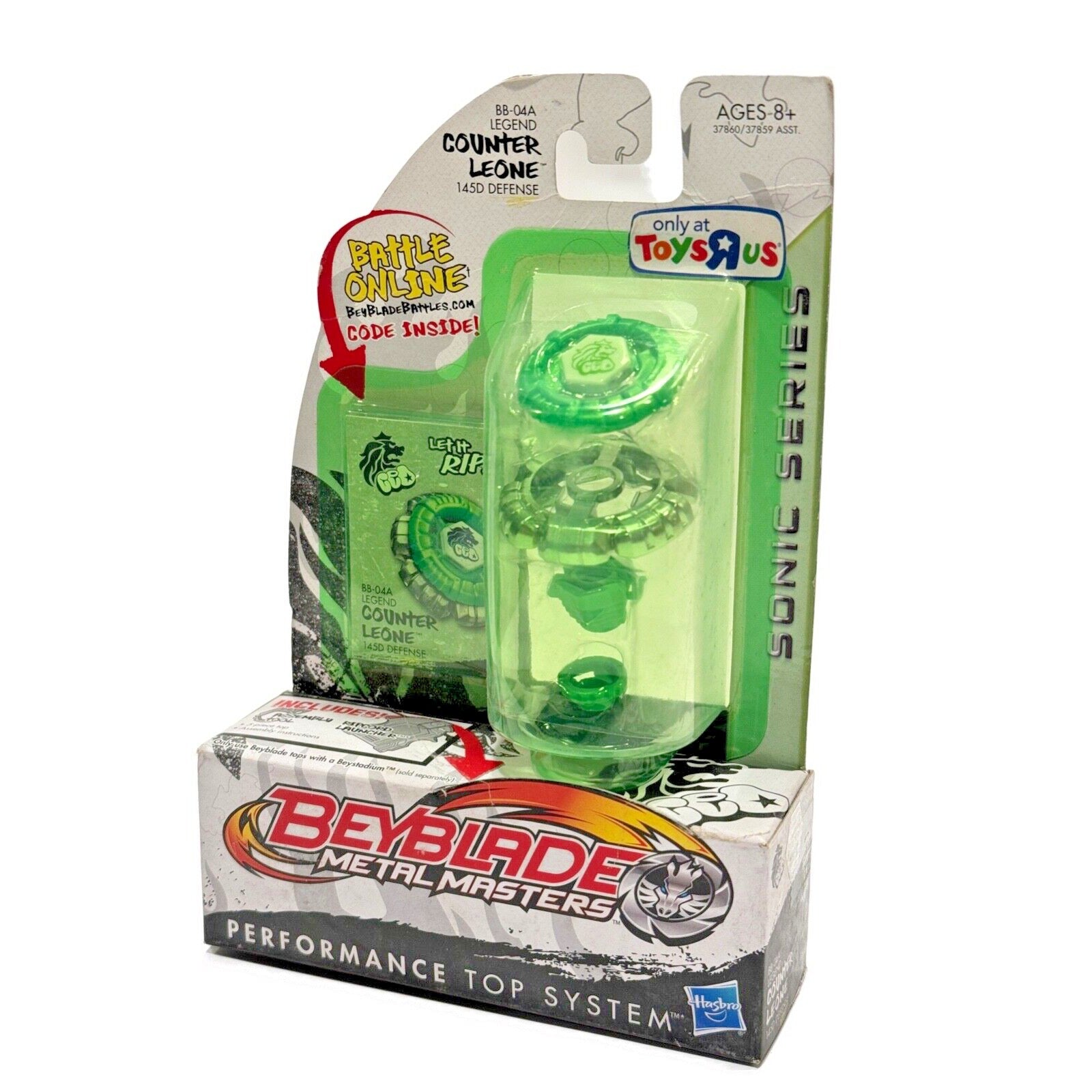 Counter Leone 145D Metal Masters Fusion Beyblade BB-04