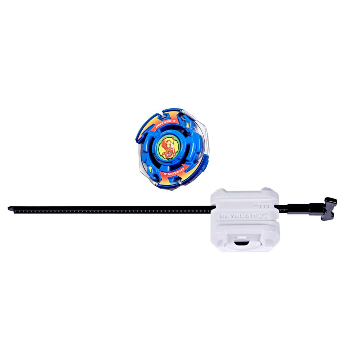 Hasbro Beyblade X Dranzer Spiral 3-80T Anniversary with Balance Type Top & Launcher (Blue Ver.)