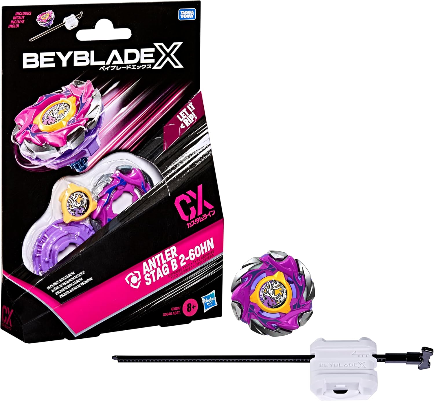 Hasbro Beyblade X Antler Stag B 2-60HN CX Starter Pack Set