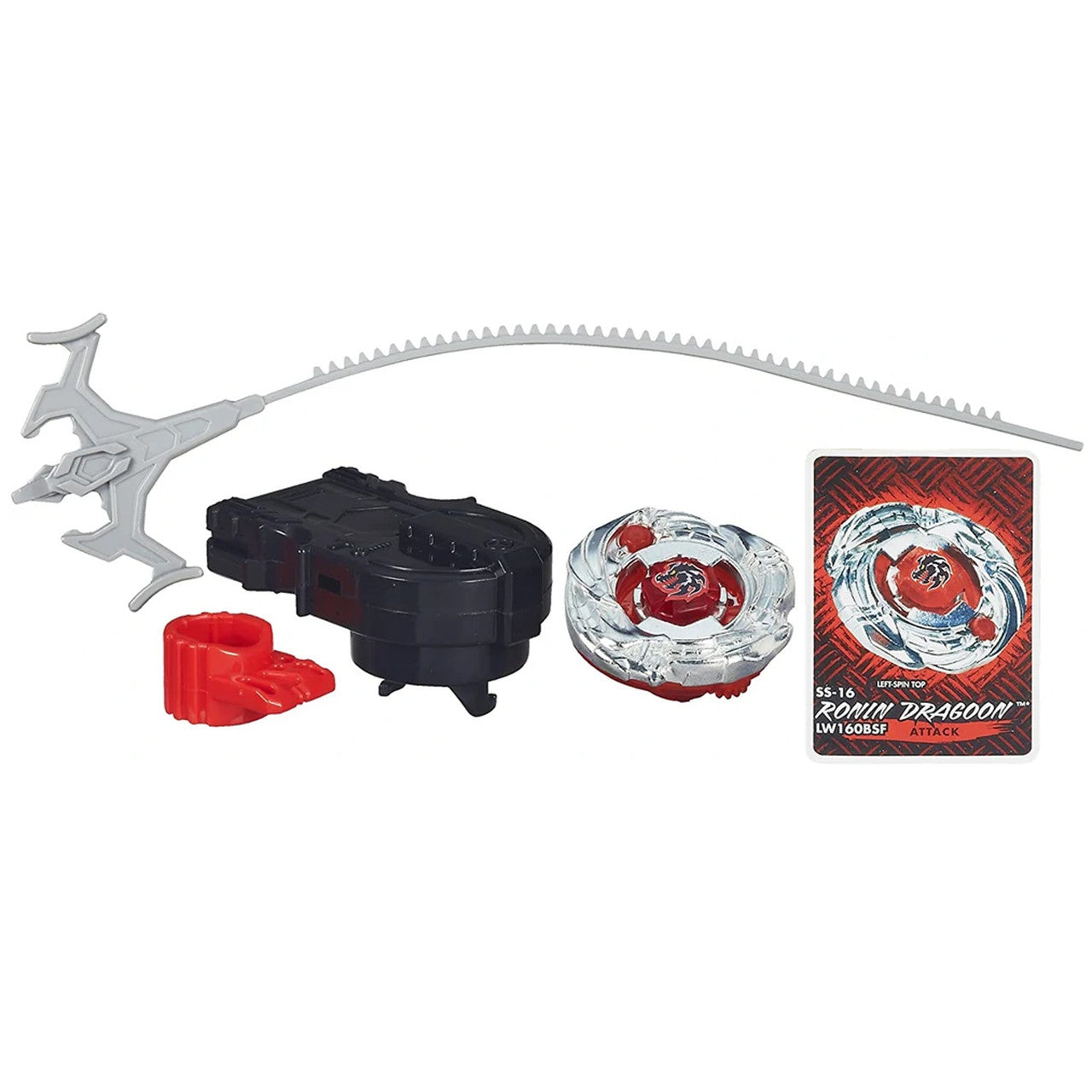 Ronin Dragoon / Dark Knight Dragooon LW160BSF Shogun Steel Zero-G Beyblade SS-16 by Hasbro