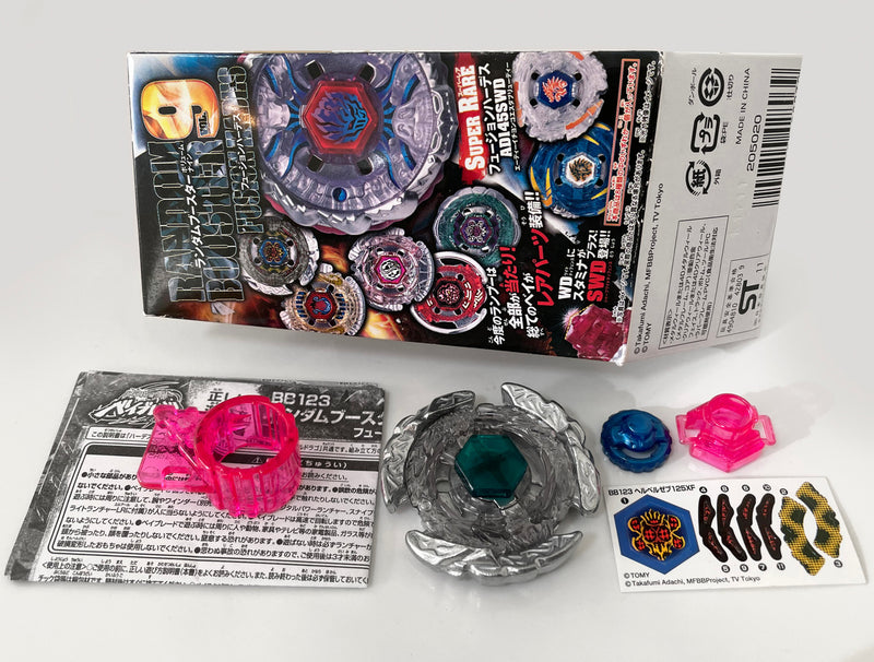 Hell Beelzeb 125XF Metal Fury Beyblade BB-123 Takara Tomy 2012